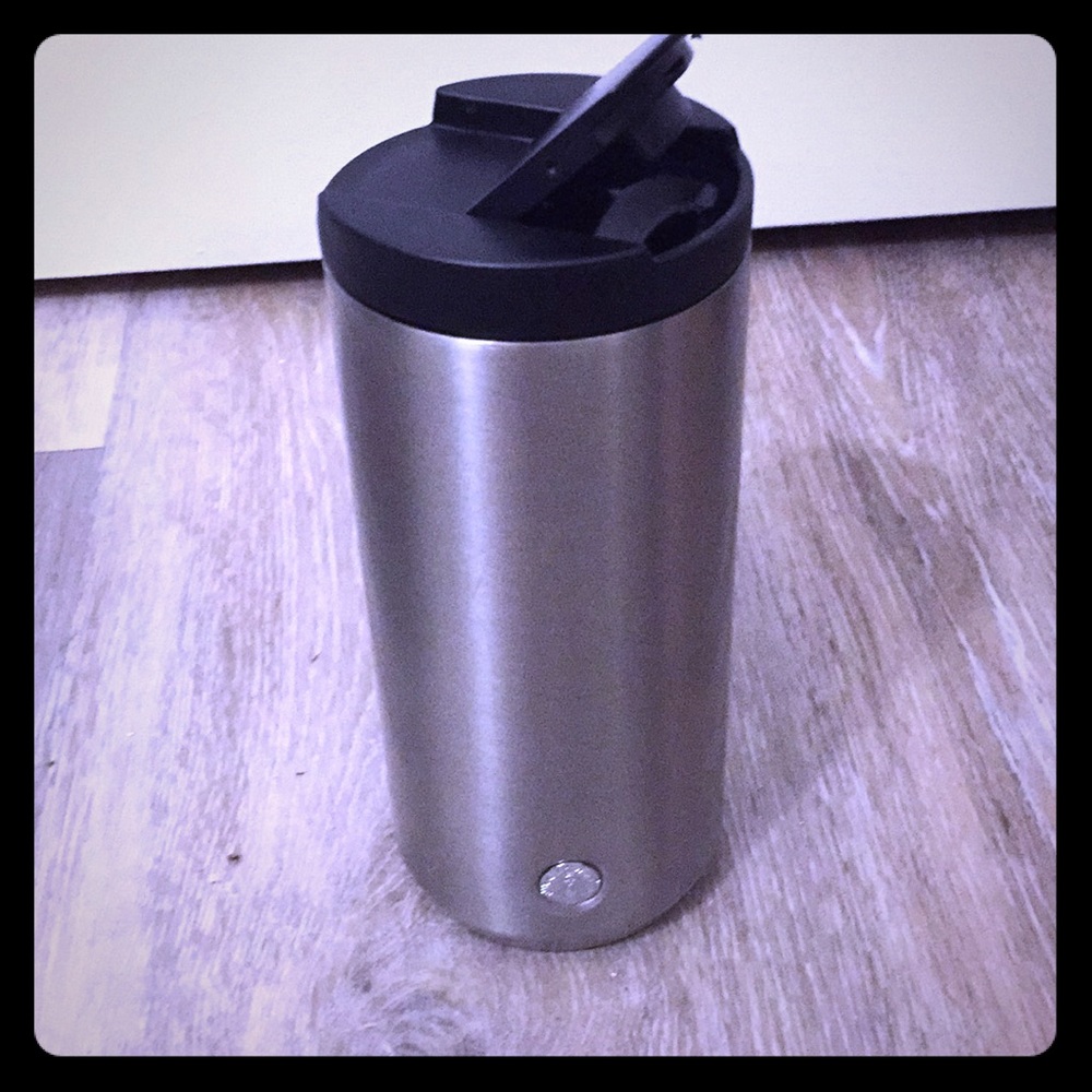 STARBUCKS 12 oz stainless steel to go mug